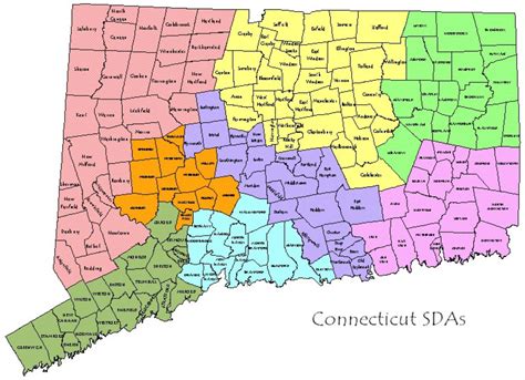 map of ct towns with names|GSA.